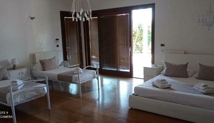 园景标准四人间, Villetta Del Salento Exclusive B&b