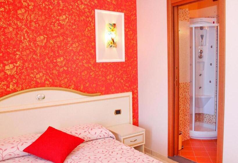 オーシャンビューデラックスルームバルコニー付き, B&b Il Pavone