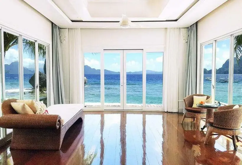 Villa 1 Makuuhuone, Matinloc Island Resort