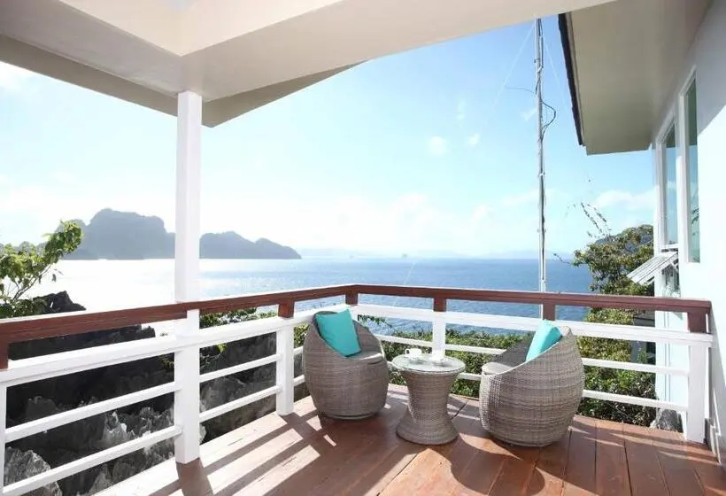 Villa 1 Makuuhuone, Matinloc Island Resort
