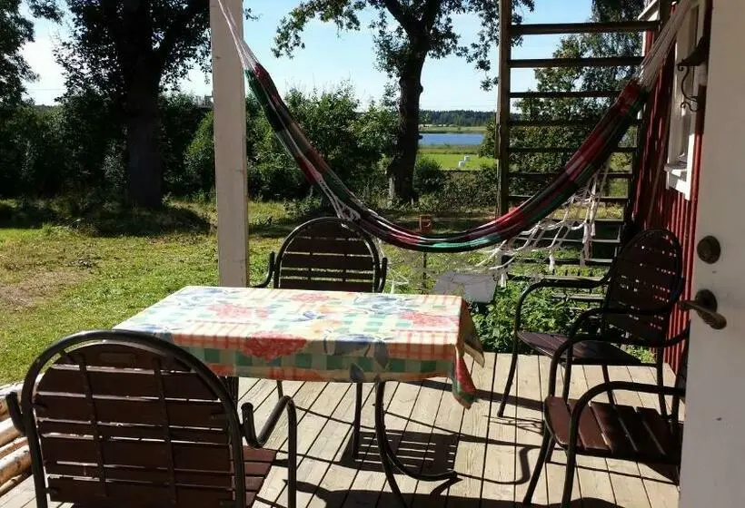 Huoneisto 1 Makuuhuone Terassi, Strandgårdens Wärdshus