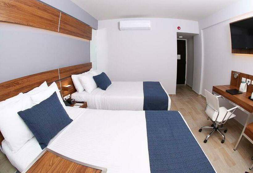 غرفه قياسيه سريرين مزدوجين, Sleep Inn Hermosillo