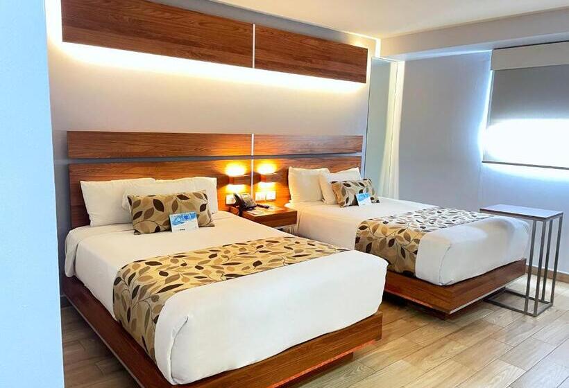 غرفه قياسيه سريرين مزدوجين, Sleep Inn Hermosillo