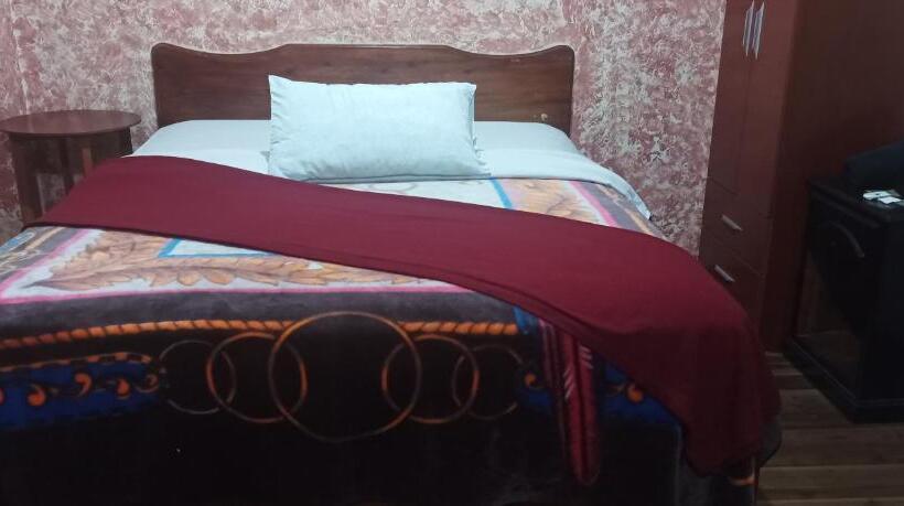 스탠다드 룸 더블 침대 2개, La Perla Cuencana Hostal