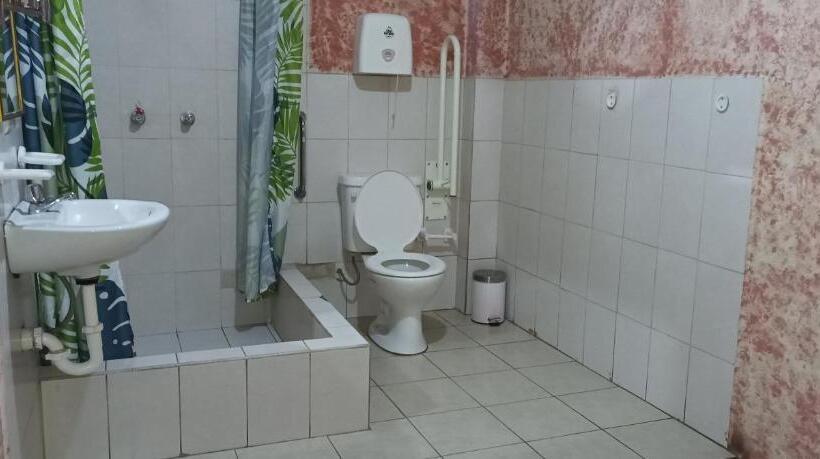 Standaardkamer met 2 Tweepersoonsbedden, La Perla Cuencana Hostal