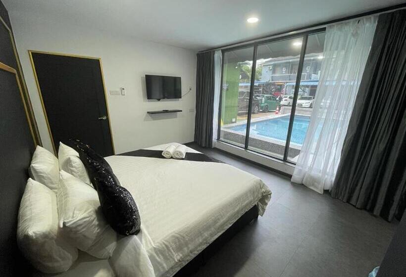 חדר סטנדרט עם מיטת קינג, The Sky Inn