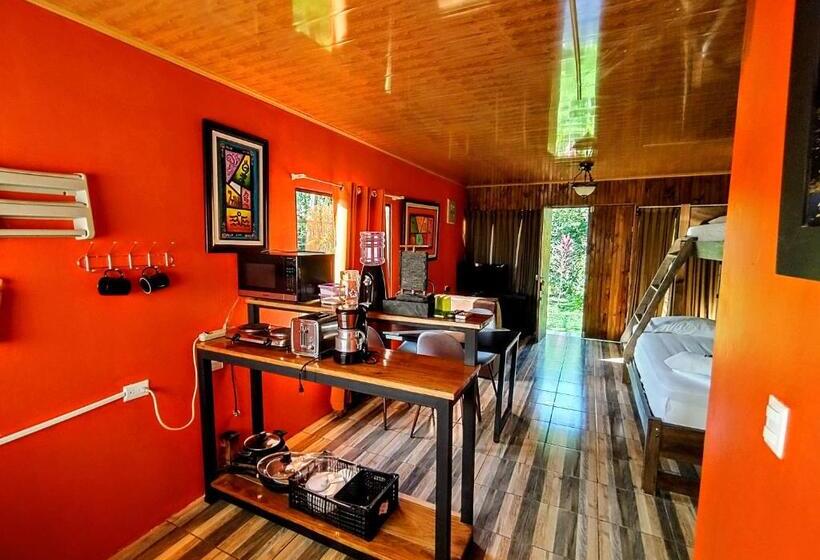 スーペリアー1ベッドルームビラ, Cabinas Río Frío