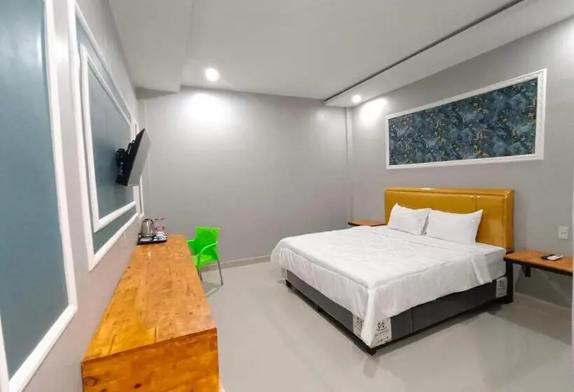 Deluxe-huone King-vuode, Grand Mulia Hotel Kisaran