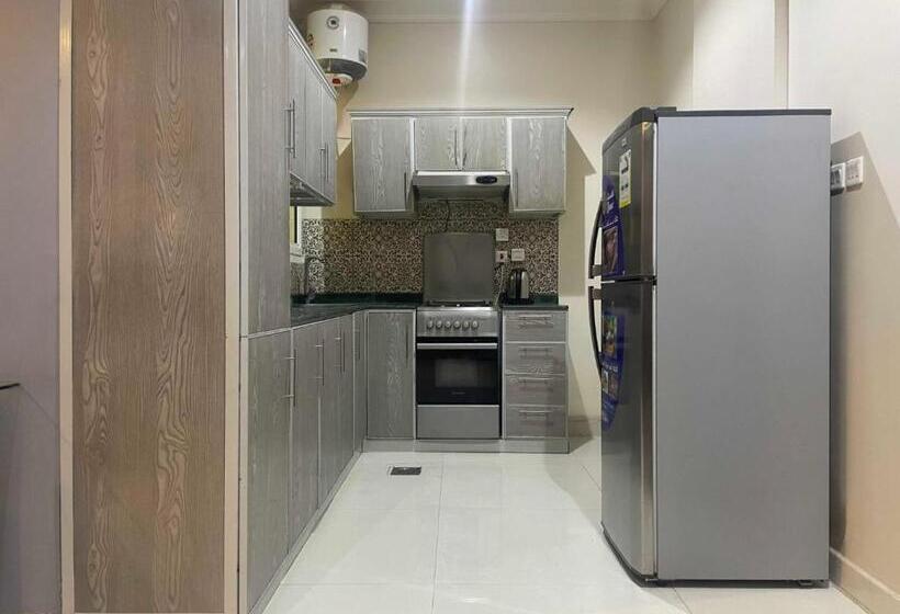 침실 2개 아파트, فندق البرذون للوحدات السكنية المفروشة