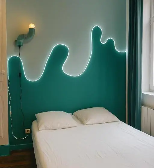 Standard-huone, Chambre Privée Turquoise   Maison Partagée