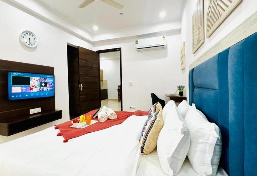 침실 1개 아파트, Zen Suites   Golf Course Road Gurgaon