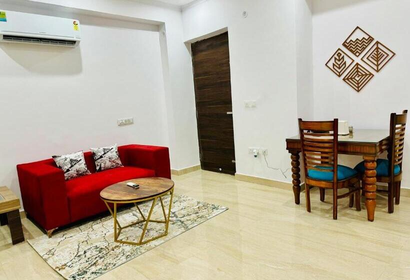 침실 1개 수피리어 아파트, Zen Suites   Golf Course Road Gurgaon