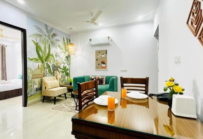 침실 1개 프리미엄 아파트, Zen Suites   Golf Course Road Gurgaon