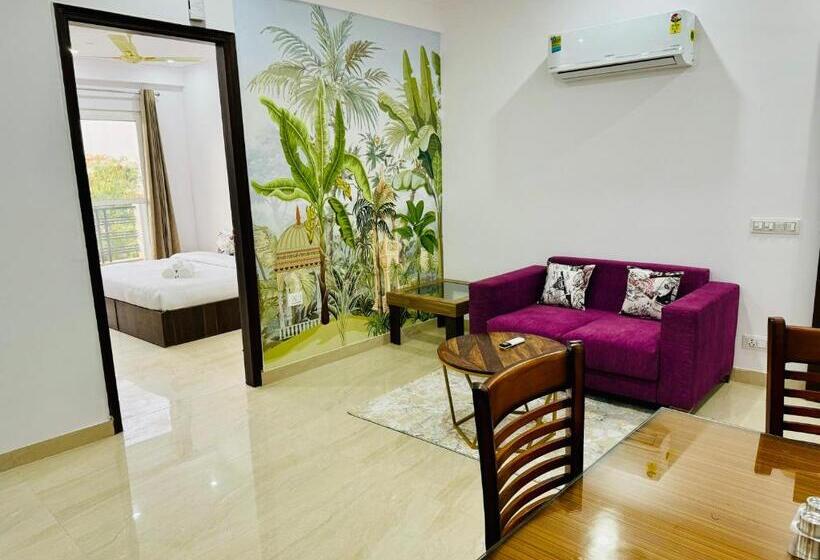 침실 1개 아파트, Zen Suites   Golf Course Road Gurgaon