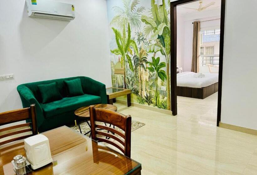 침실 1개 프리미엄 아파트, Zen Suites   Golf Course Road Gurgaon