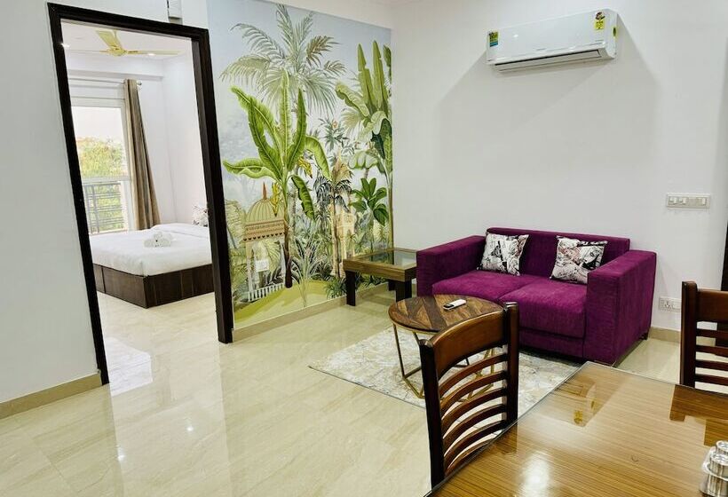 침실 1개 아파트, Zen Suites   Golf Course Road Gurgaon