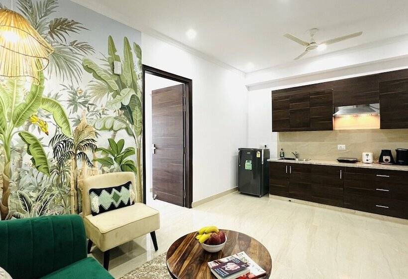 침실 1개 수피리어 아파트, Zen Suites   Golf Course Road Gurgaon