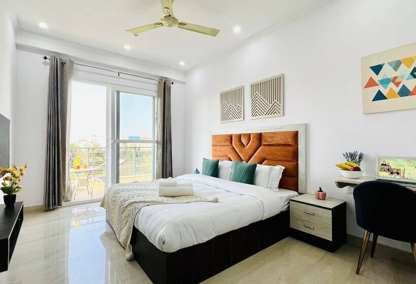 침실 1개 프리미엄 아파트, Zen Suites   Golf Course Road Gurgaon