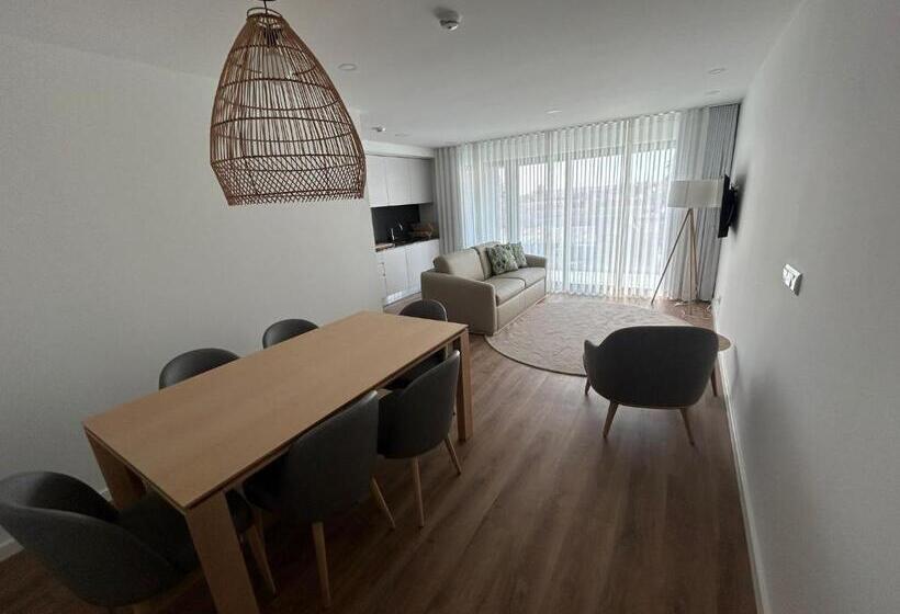 带1个卧室的高级公寓, Alto Do Forte