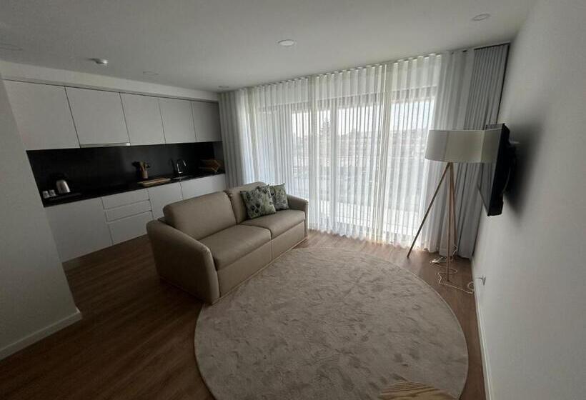 带1个卧室的高级公寓, Alto Do Forte