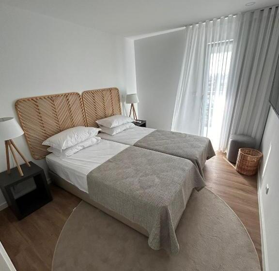 带1个卧室的带海景的公寓, Alto Do Forte