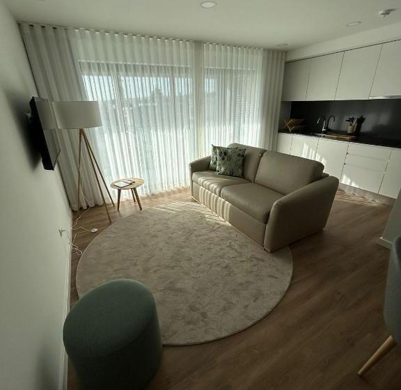 带1个卧室的带海景的公寓, Alto Do Forte