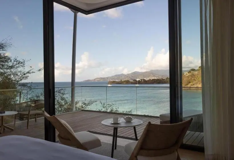اتاق استاندارد با تخت بزرگ, Silversands Beach House Grenada