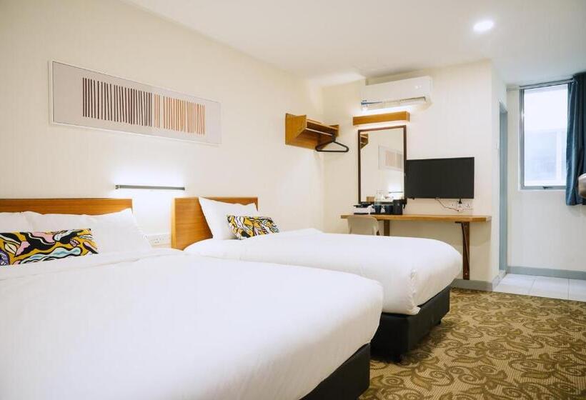 景色の見えるトリプルスタンダードルーム, The Concept Hotel Kl  Tbs