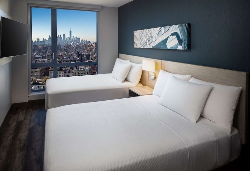 스탠다드 룸 더블 침대 2개, Hyatt Place New York Chelsea