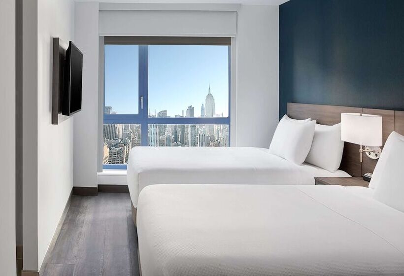 스탠다드 룸 더블 침대 2개, Hyatt Place New York Chelsea
