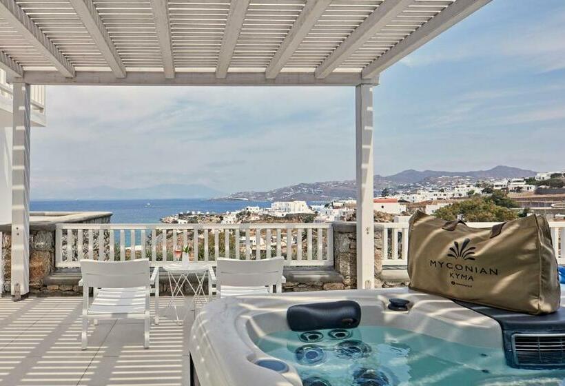 Полулюкс с Видом, Myconian Kyma, A Member of Design Hotels