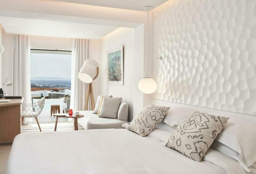 Номер Superior Вид на Море, Myconian Kyma, A Member of Design Hotels