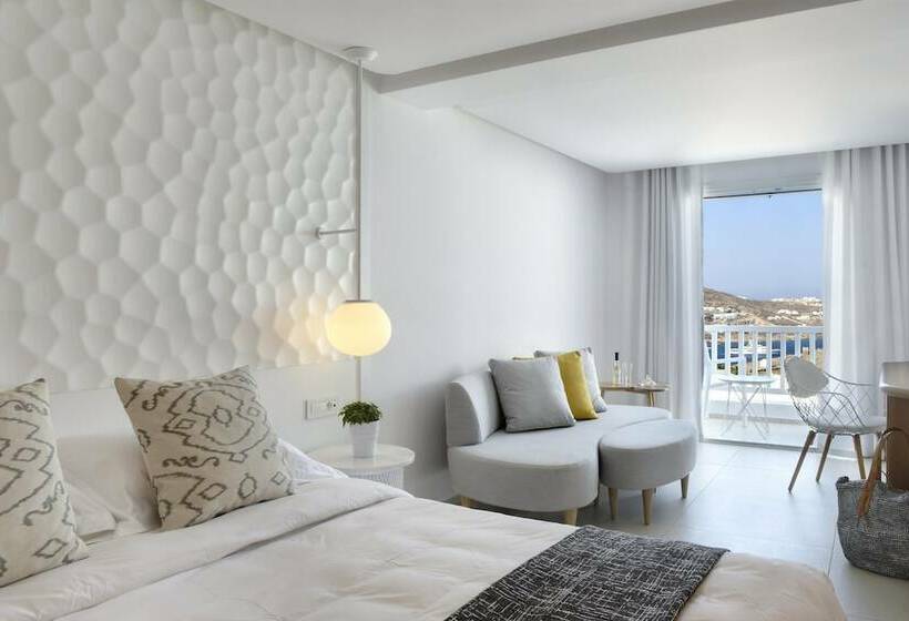 디럭스 룸 바다 전망, Myconian Kyma, A Member Of Design Hotels