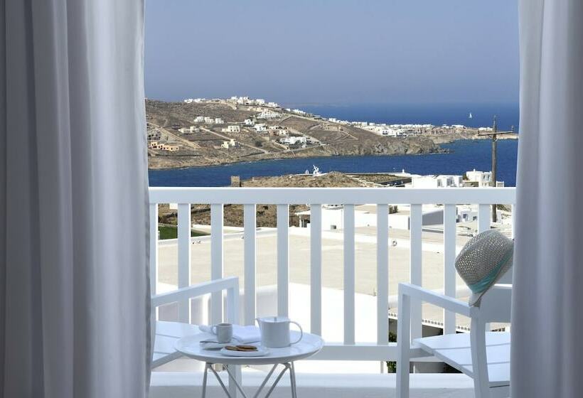 Номер Deluxe Вид на Море, Myconian Kyma, A Member of Design Hotels