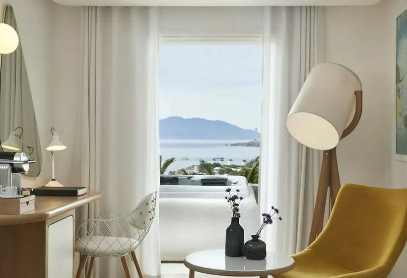 Deluxe-huone Merinäkymä, Myconian Kyma, A Member of Design Hotels