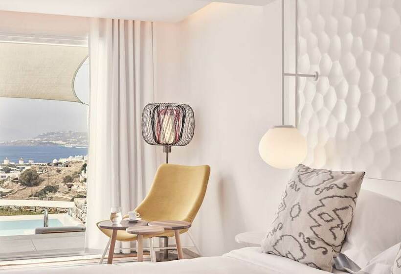 주니어 스위트 바다 전망, Myconian Kyma, A Member Of Design Hotels