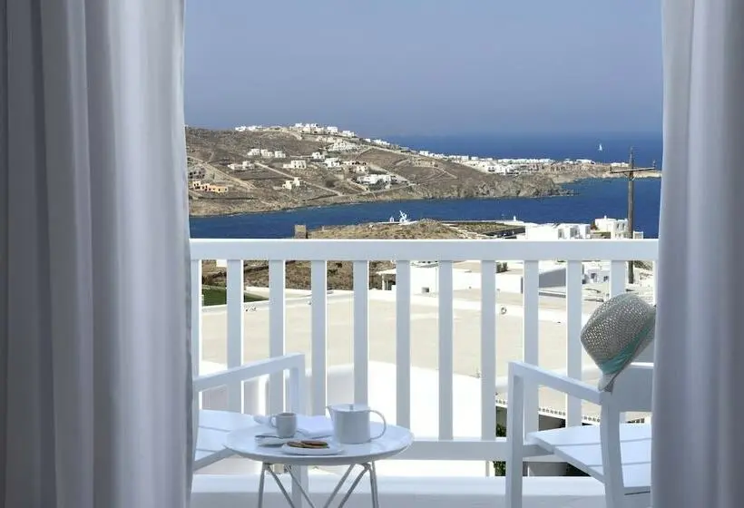 Deluxe-huone Sivuttainen Merinäkymä, Myconian Kyma, A Member of Design Hotels