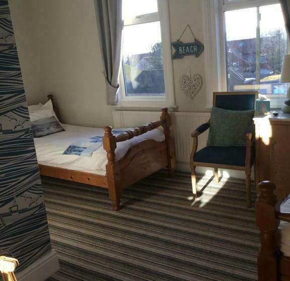 חדר דלוקס נוף לים, Lee Side B&b