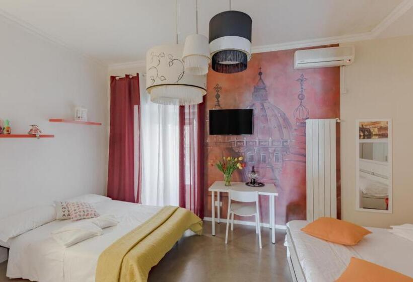Camera Quadrupla Premium, Stefano House Roma