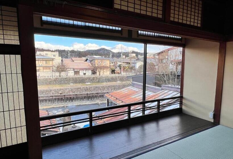 Quarto Quádruplo Standart Casa de Banho Partilhada, Hostel Miyagawa By Murasaki