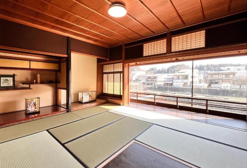 Quarto Quádruplo Standart Casa de Banho Partilhada, Hostel Miyagawa By Murasaki