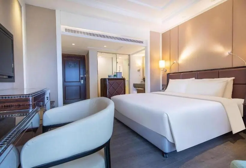 キングサイズベッドのスタンダードルーム, Atour X Hotel Huizhou Huiyang Municipal Plaza