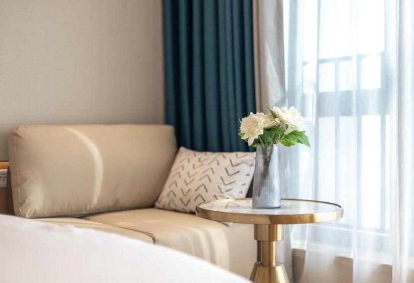 Habitació Deluxe, Doria Home International Apartment  Guangzhou Huijin Ifc Keyun Road Metro Branch Canton Fair Free Sh