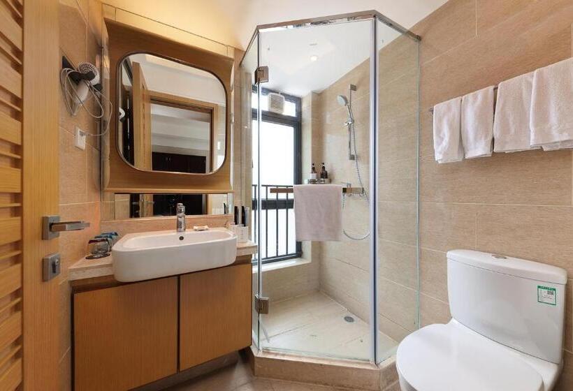 Apartamento 2 Dormitórios, Doria Home International Apartment  Guangzhou Huijin Ifc Keyun Road Metro Branch Canton Fair Free Sh