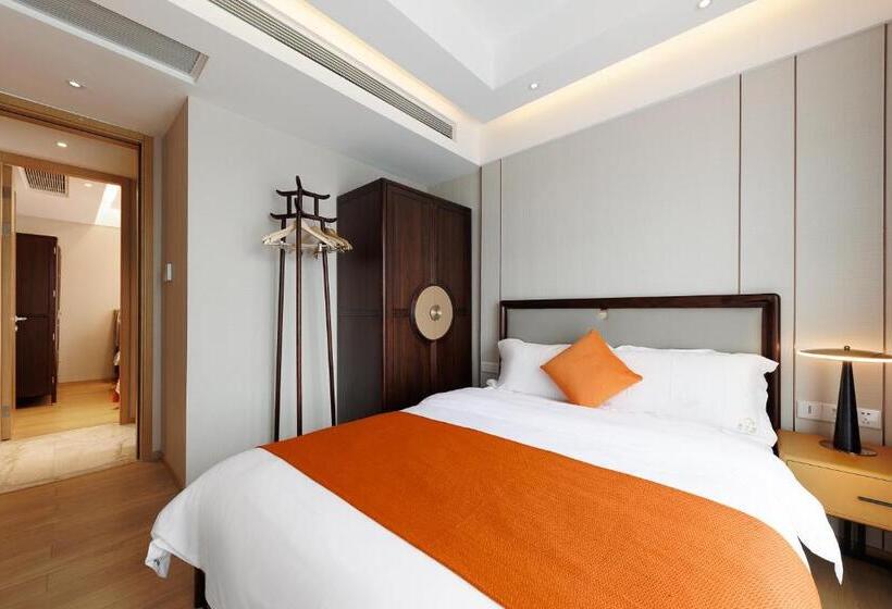 Apartament 2 Dormitoris, Doria Home International Apartment  Guangzhou Huijin Ifc Keyun Road Metro Branch Canton Fair Free Sh