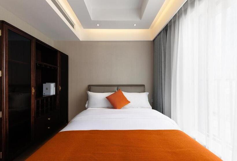 Apartament 2 Dormitoris, Doria Home International Apartment  Guangzhou Huijin Ifc Keyun Road Metro Branch Canton Fair Free Sh