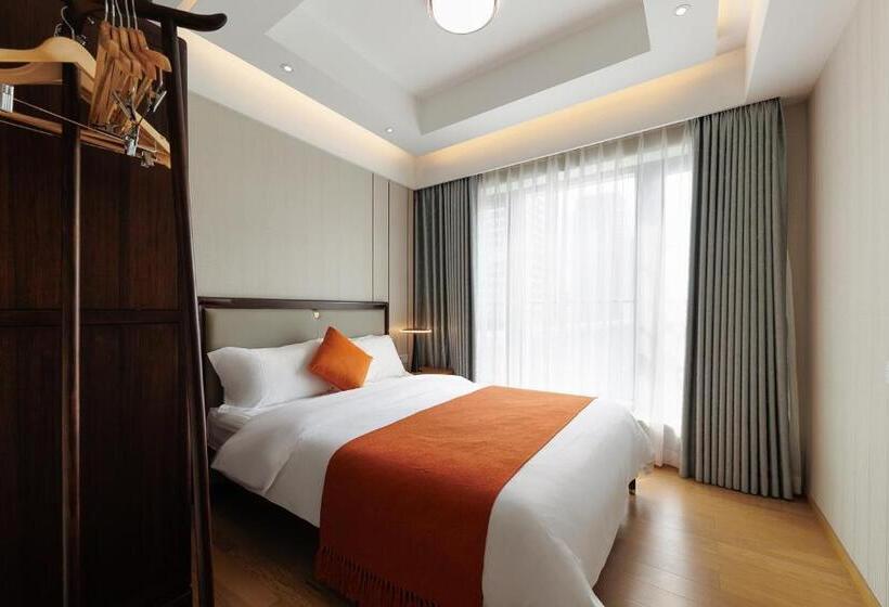 Apartament 2 Dormitoris, Doria Home International Apartment  Guangzhou Huijin Ifc Keyun Road Metro Branch Canton Fair Free Sh