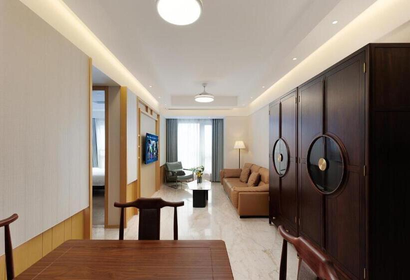 Apartament 2 Dormitoris, Doria Home International Apartment  Guangzhou Huijin Ifc Keyun Road Metro Branch Canton Fair Free Sh