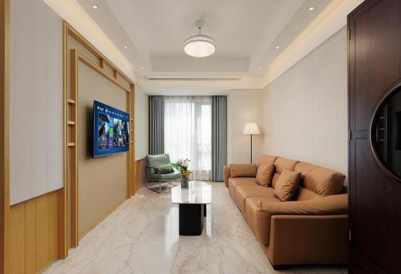 Apartament 2 Dormitoris, Doria Home International Apartment  Guangzhou Huijin Ifc Keyun Road Metro Branch Canton Fair Free Sh