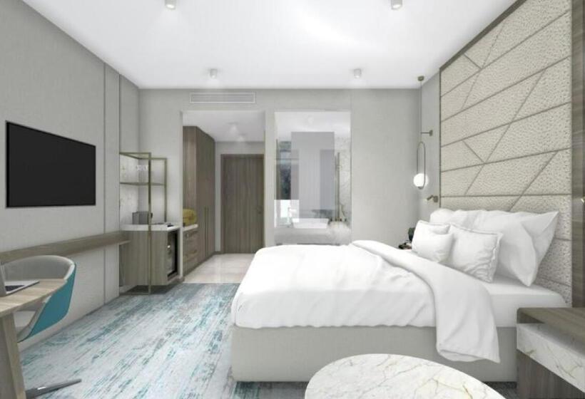 带大床的标准间, Crowne Plaza Constanta   Mamaia Beach, An Ihg